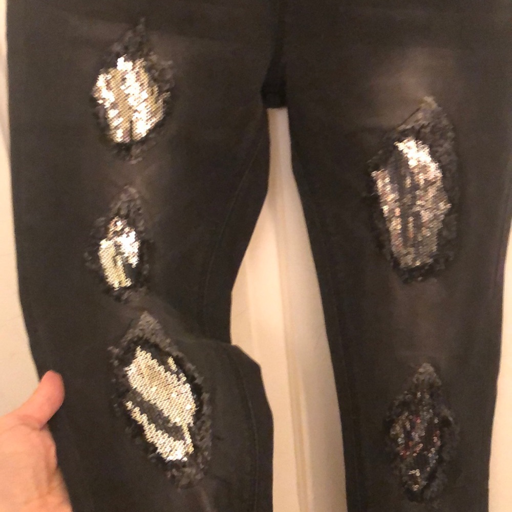 Romeo & Juliet black skinny jeans S - Picture 3 of 6